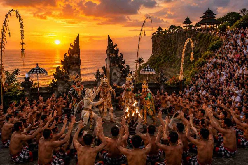 Tari Kecak Bali Trending 2026